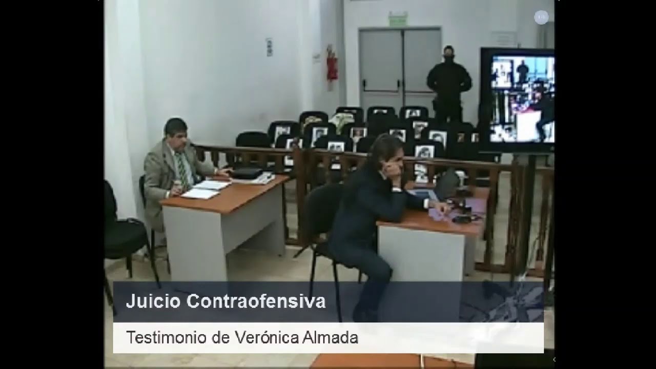 Juicio Contraofensiva  día 38  Verónica Almada Parte 3