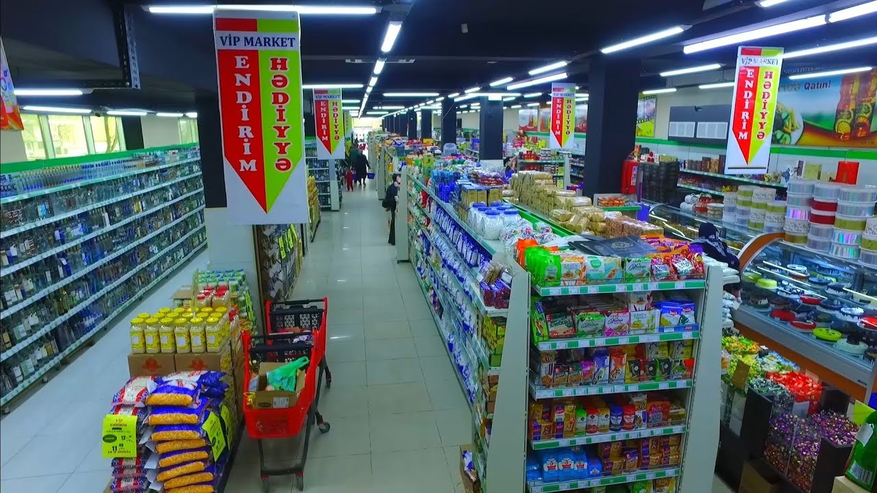 Şamaxı VİP Market bol çeşidli və endirimli məhsulları ilə yolunuzu gözləyir