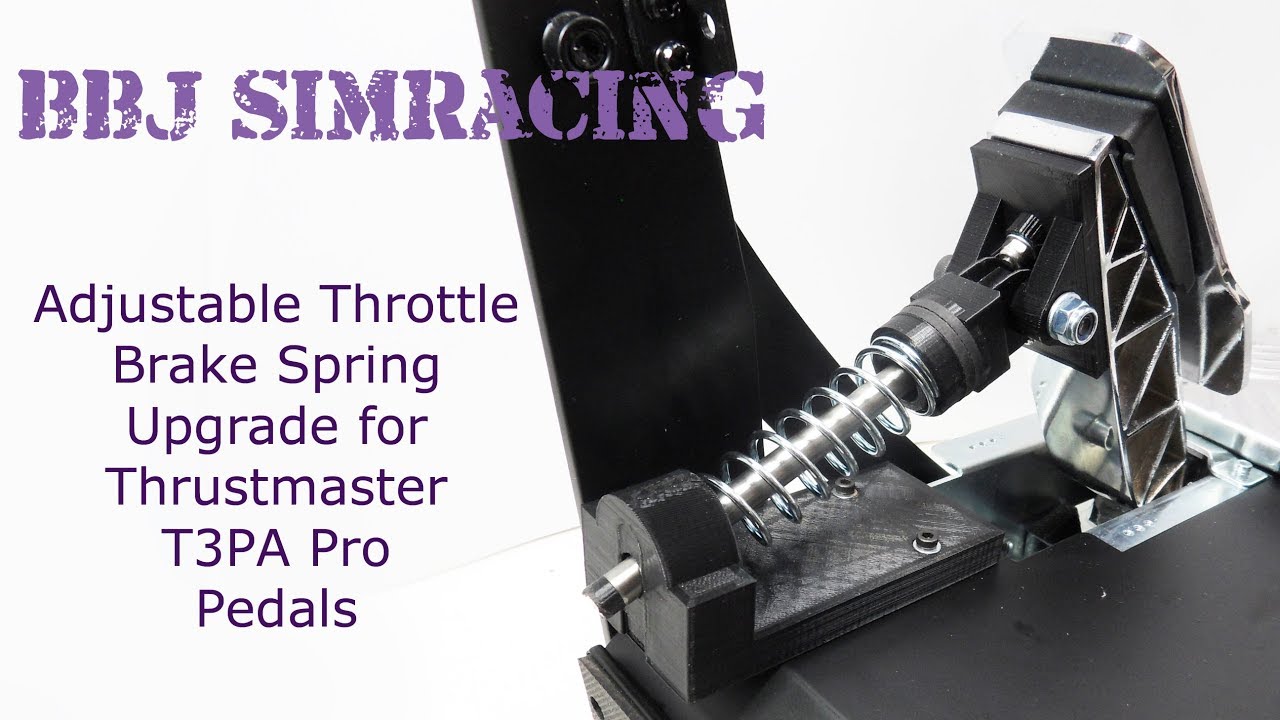 BBJ SimRacing Thrustmaster T3PA Pro Accelerator Spring Upgrade