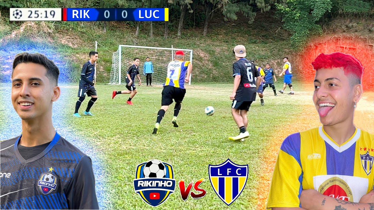 RIKINHO FC: JOGO ÉPICO CONTRA O TIME DO LUCR4ZY! QUEM GANHOU? (EP.19) ‹ Rikinho ›