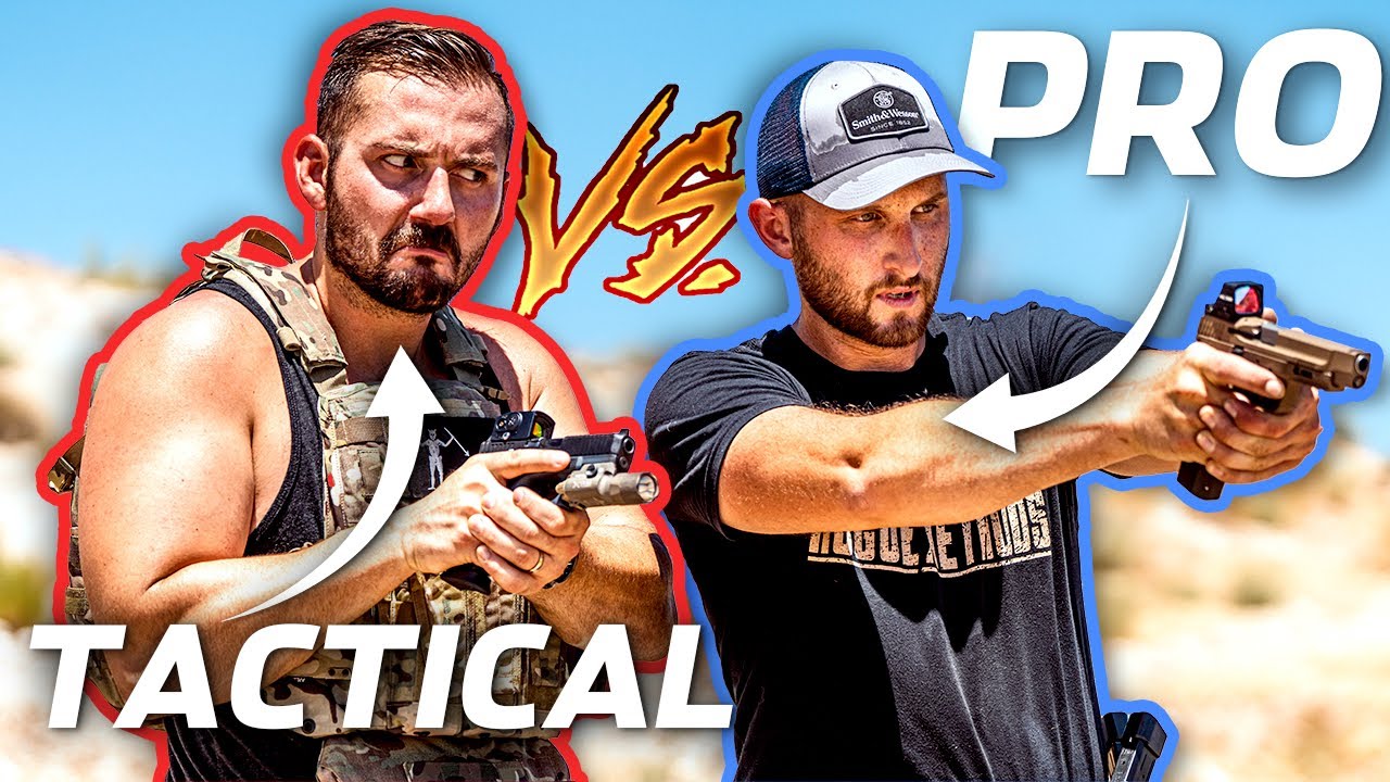 Профессиональный спортсмен против тактического стрелка