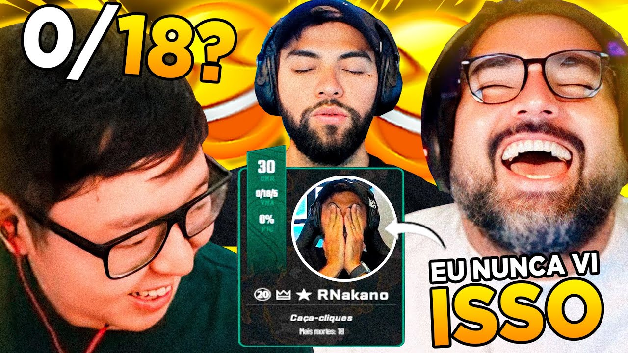 NAK FICOU 0/18 COM O LIMINHA E BT NA LOBBY! 🤣 (MELHORES MOMENTOS) #93