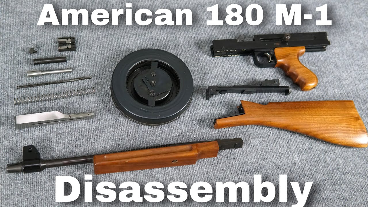 American 180 Disassembly (Austrian Made Semi Auto)