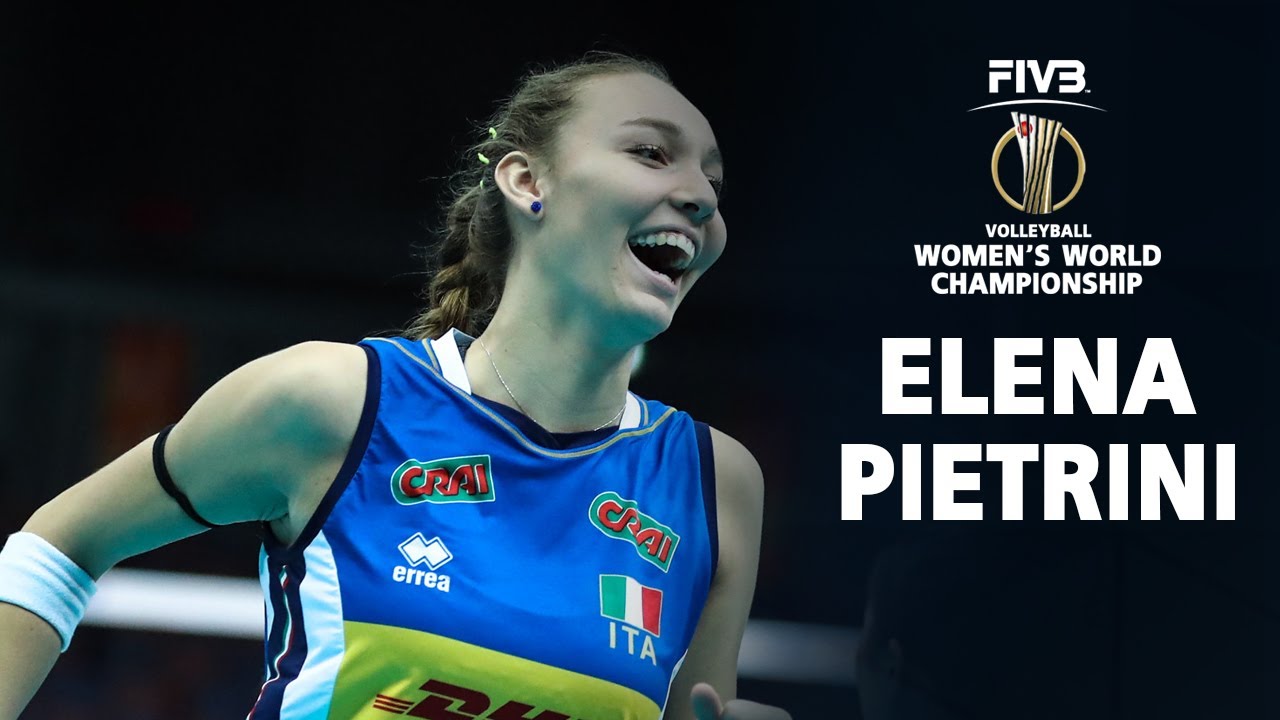 Best Spikes Volleyball by Elena Pietrini l Italian Volleyball World Championship 2018