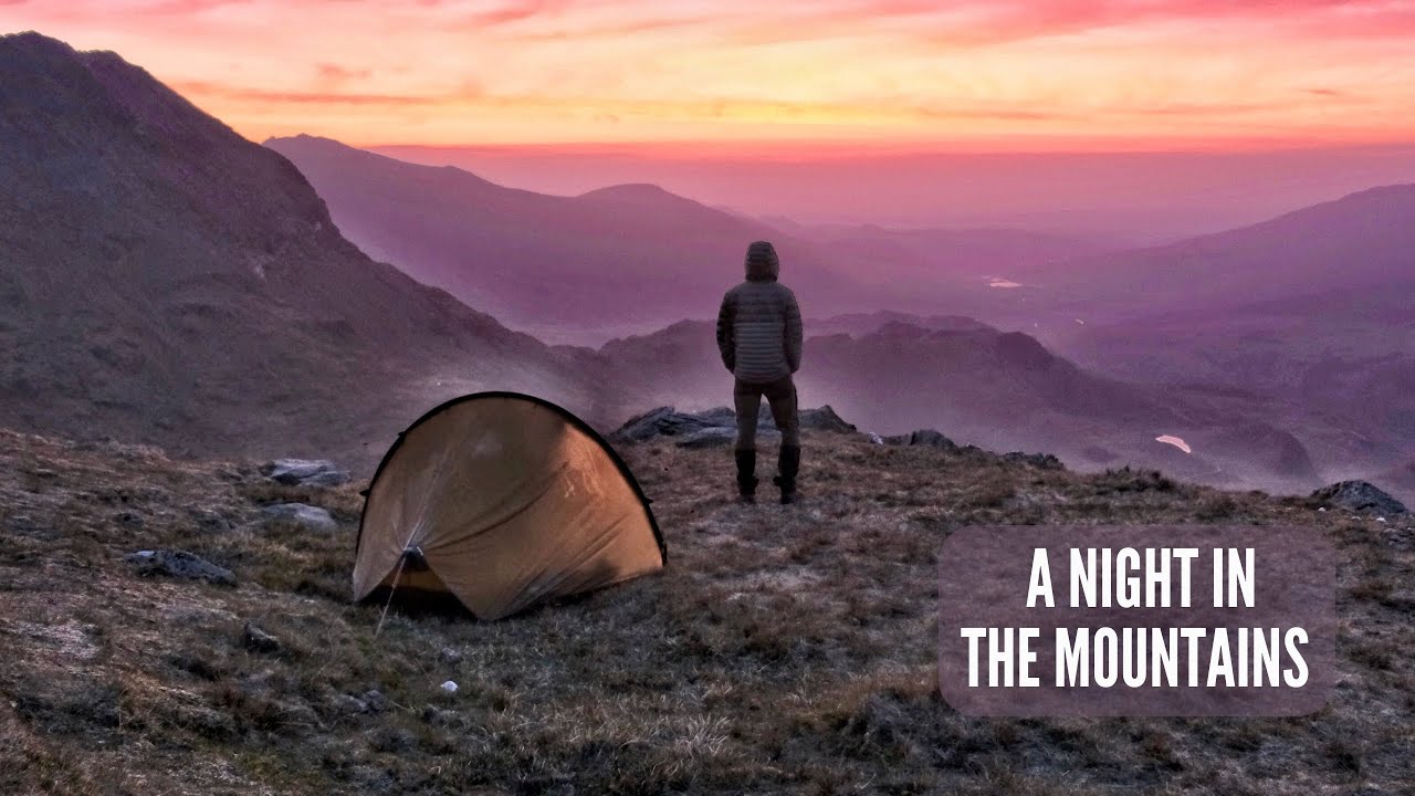 Solo Camping in Snowdonia with the Hilleberg Enan | Hiking Crib Goch | Jetboil Cooking