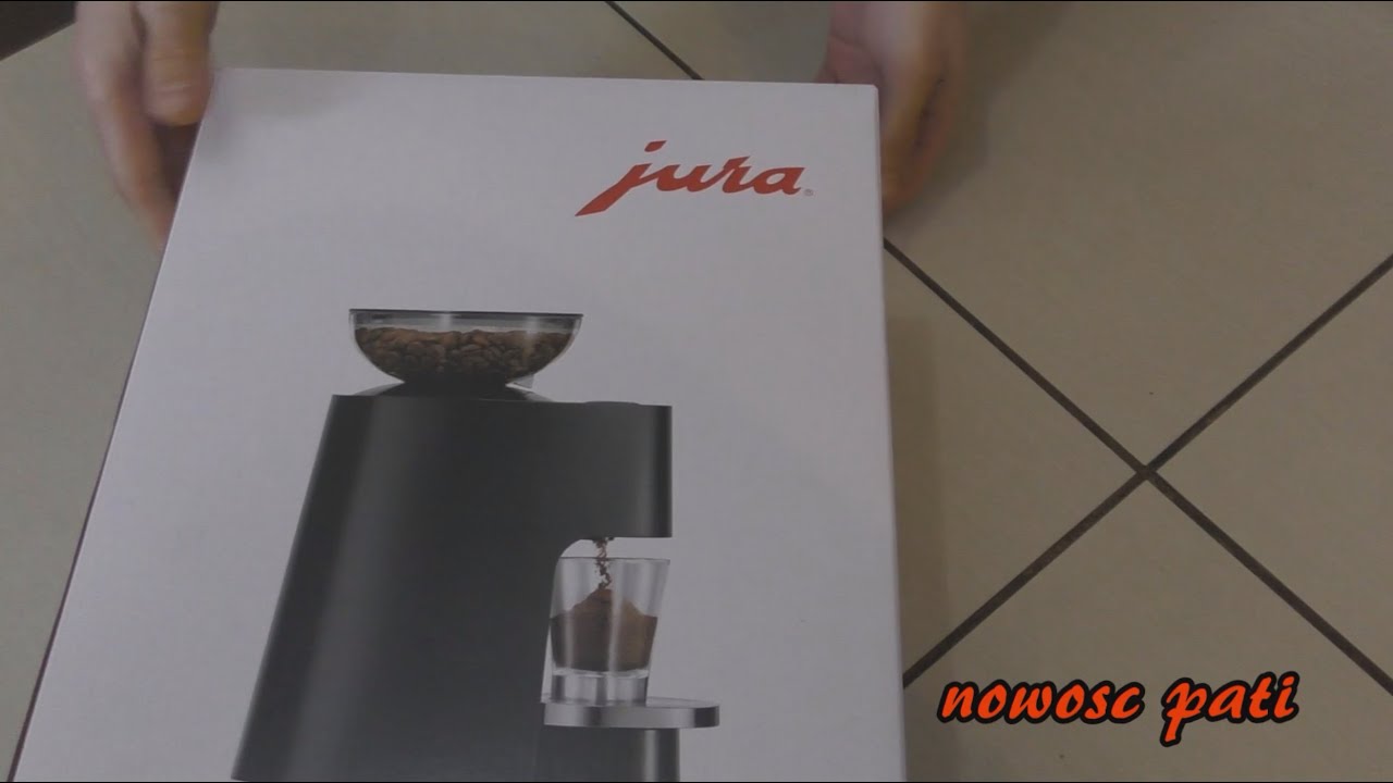 JURA 25048 Młynek do kawy P.A.G. Professional Aroma Grinder unboxing first look pokaz show