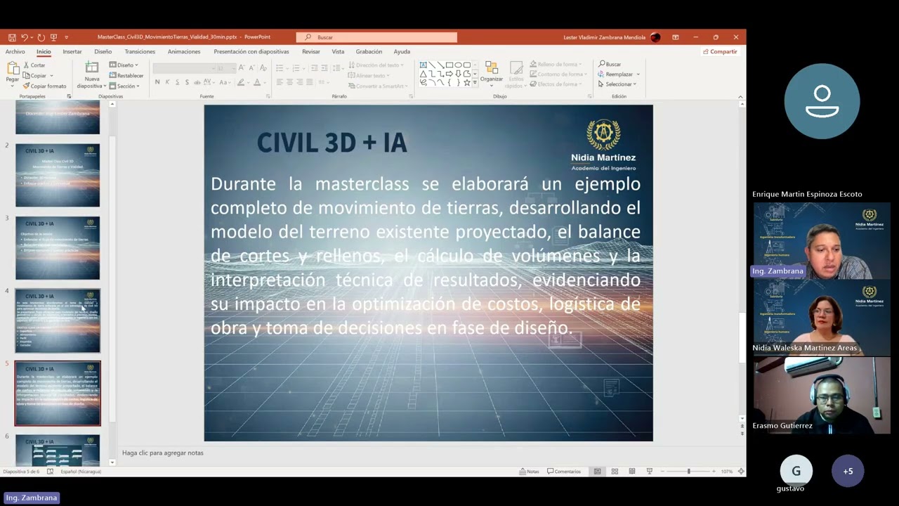 Optimiza tu Ingeniería con Civil 3D + IA