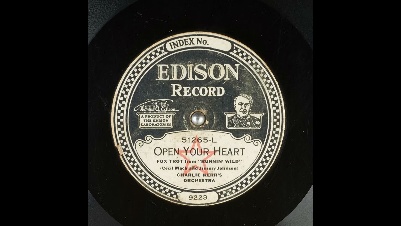 Open Your Heart - Charlie Kerr's Orchestra