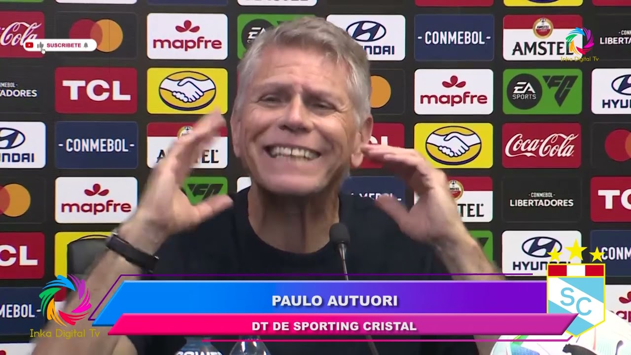 Conferencia de prensa de Sporting Cristal tras ganar por penales a Carabobo FC 11/03/2026