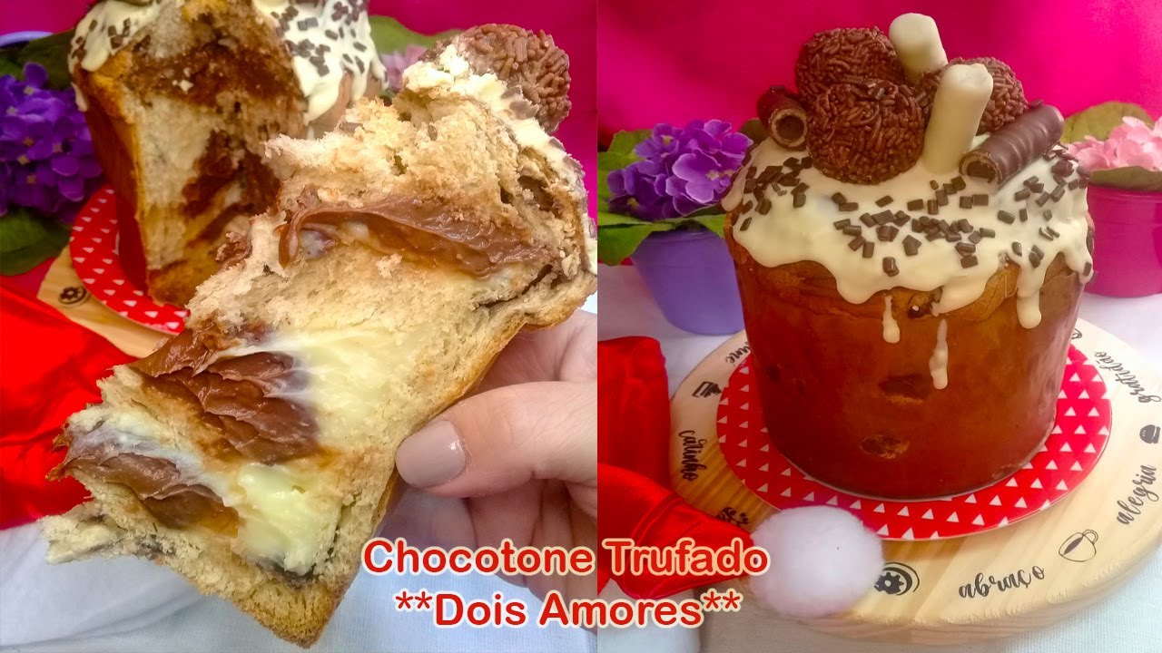 O Chocotone mais vendido nas confeitarias! Chocotone Trufado 