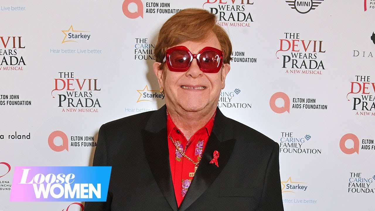 Elton John Feels 'Very Isolated' After Losing His Sight | Loose Women