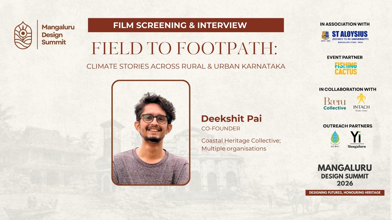 FILM SCREENING & INTERVIEW: FROM FIELD TO FOOTPATH: CLIMATE STORIES ACROSS RURAL AND URBAN KARNATAKA