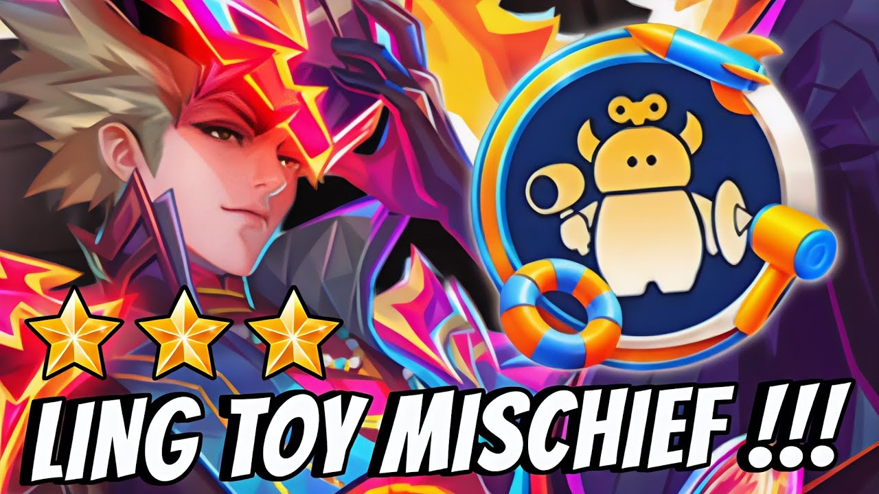 FAST  ROLL 3 STAR LING TOY MISCHIEF!! ENEM WAS SHOCKED!! MAGIC CHESS GO GO 