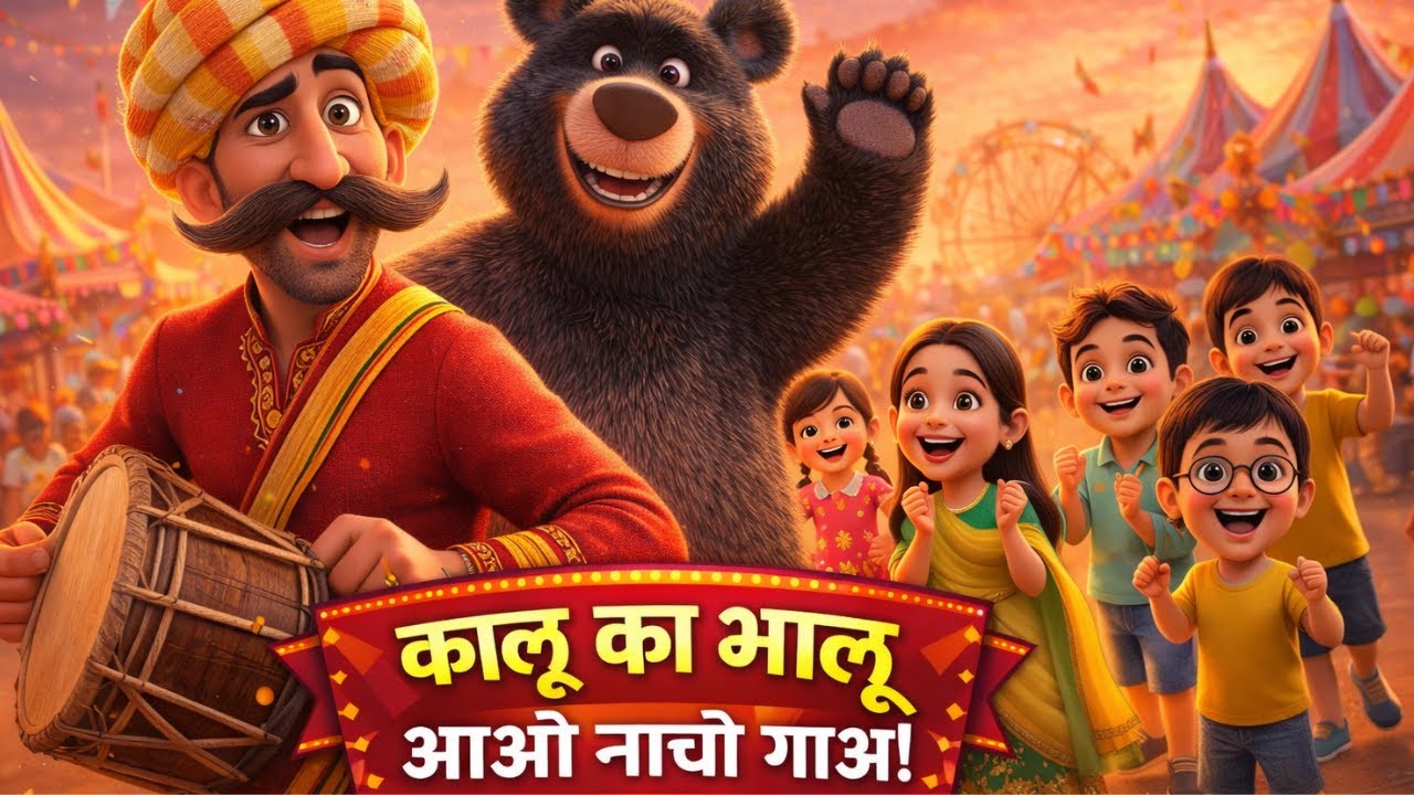 kalu madari aaya | कालू मदारी आया | kalu madari | kalu madari aaya kala apna bhalu laya