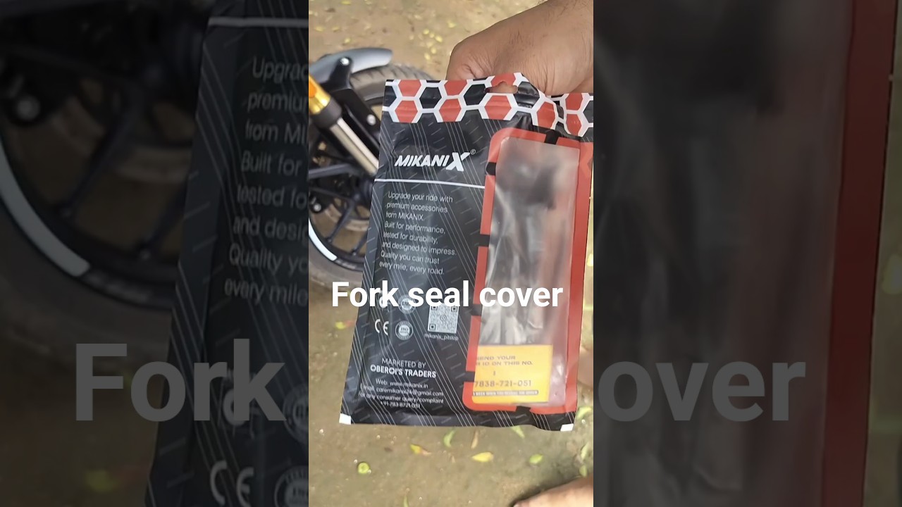 installing fork seal cover for Triumph speed 400#USD fork#shorts#trending