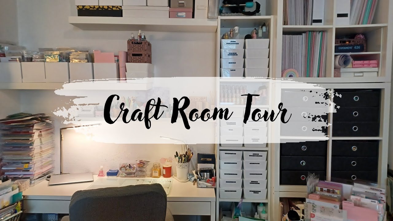 Craft Room Tour - Einblick in meine Bastelecke