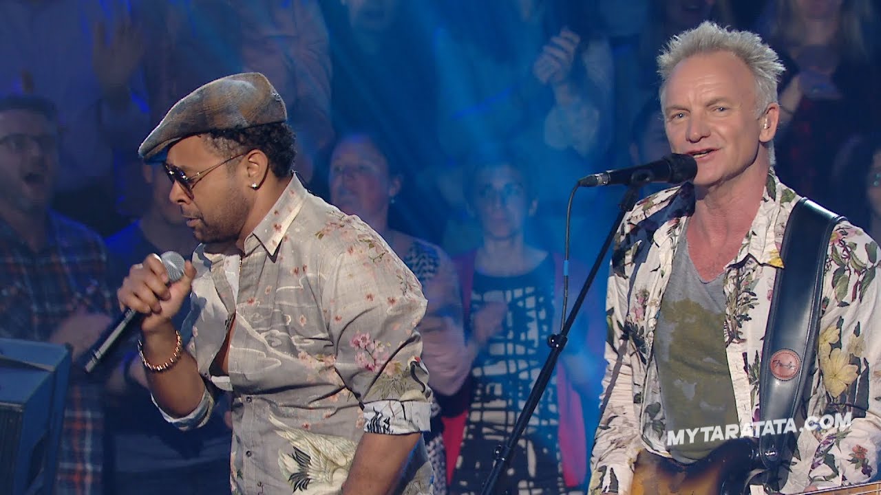 Sting / Shaggy "Message In A Bottle" (The Police) (2018)