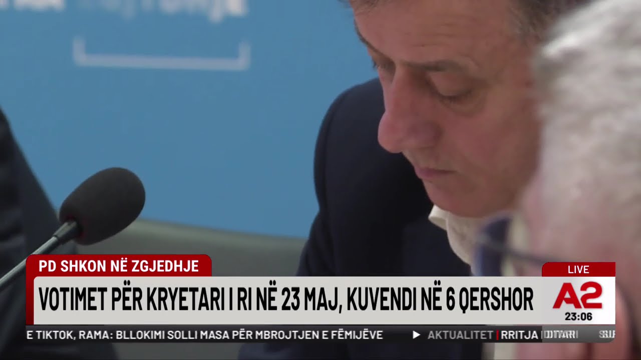 PD shkon në zgjedhje. Votimet për kryetari i ri në 23 maj, Kuvendi në 6 qershor