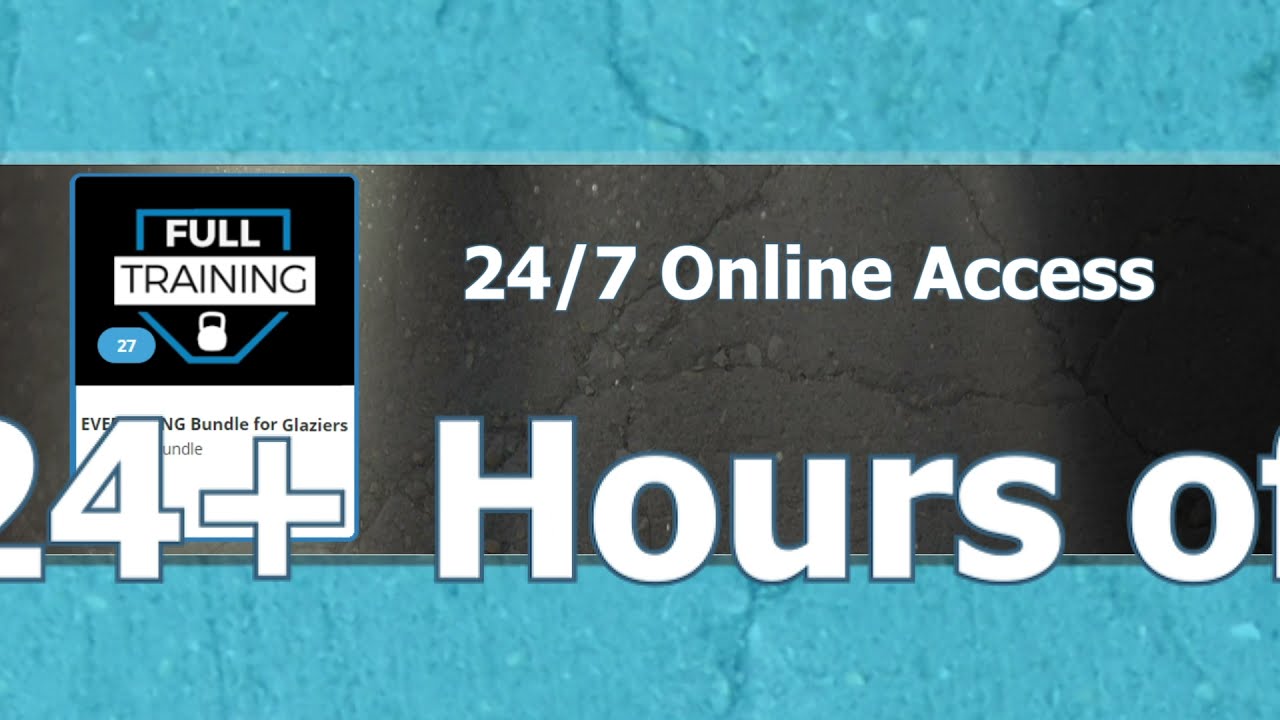 NGA MyGlassClass.com Glazier Training Program