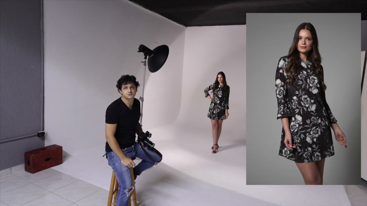 Beauty Dish 55cm com flash