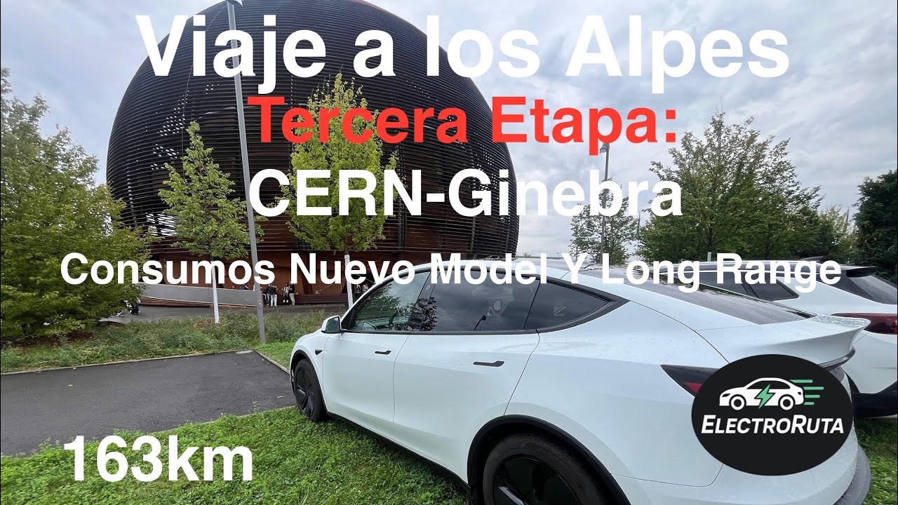 Consumos Nuevo Tesla Model Y Long Range: Tercera Etapa en Los Alpes 
