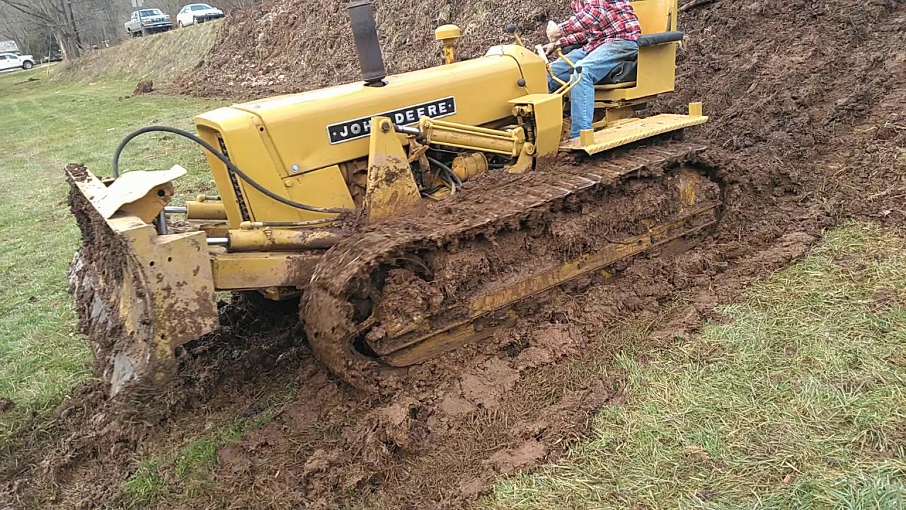 1959 440 icd John deer dozer putting in work