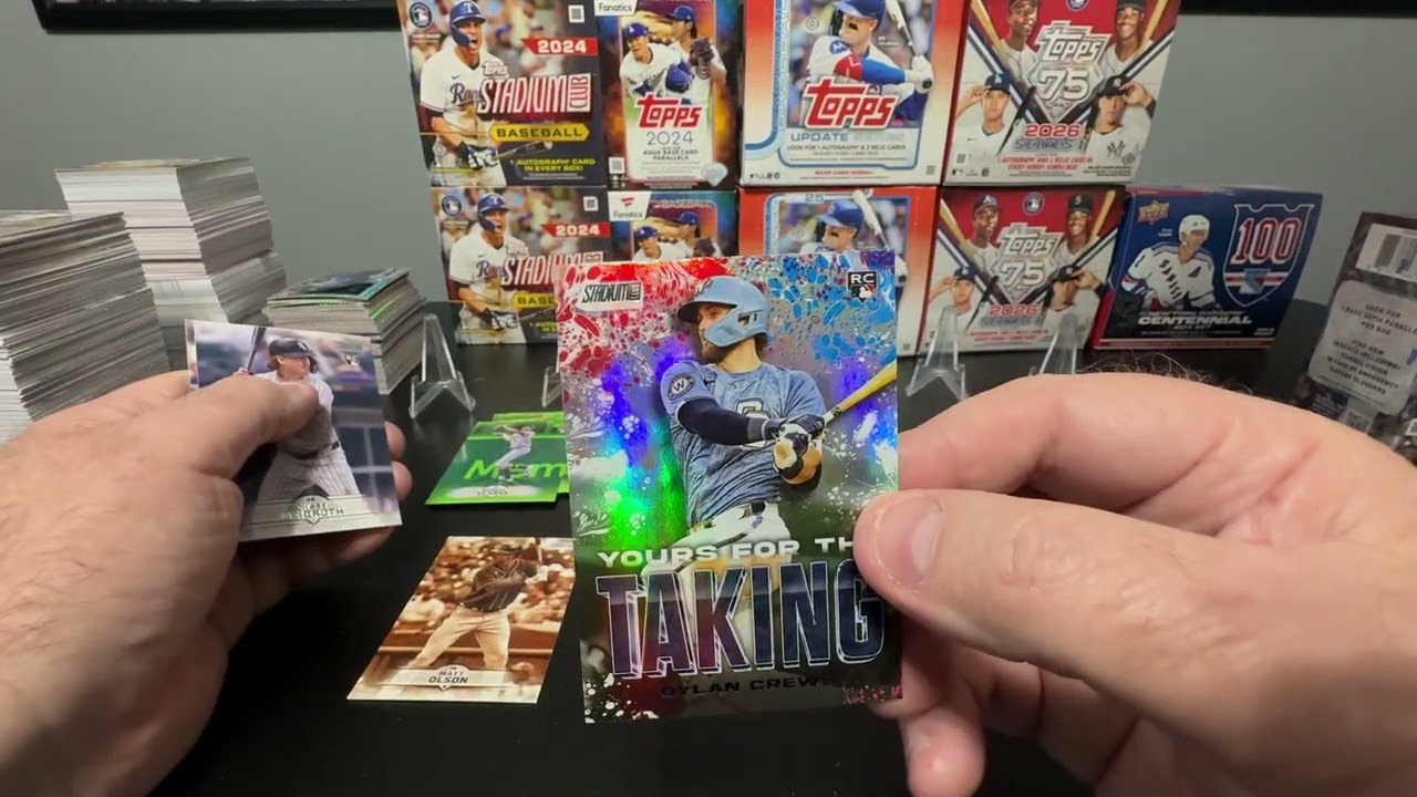 Early Release!! 2025 Topps Stadium Club. 4 Value Boxes