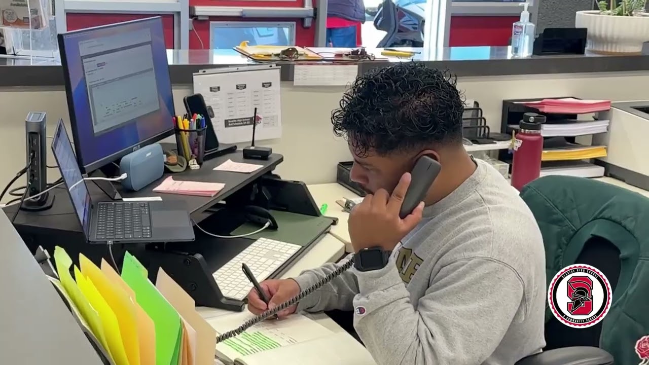 A Day In the Life | Seaside High School Attendance Clerk Sam Meza