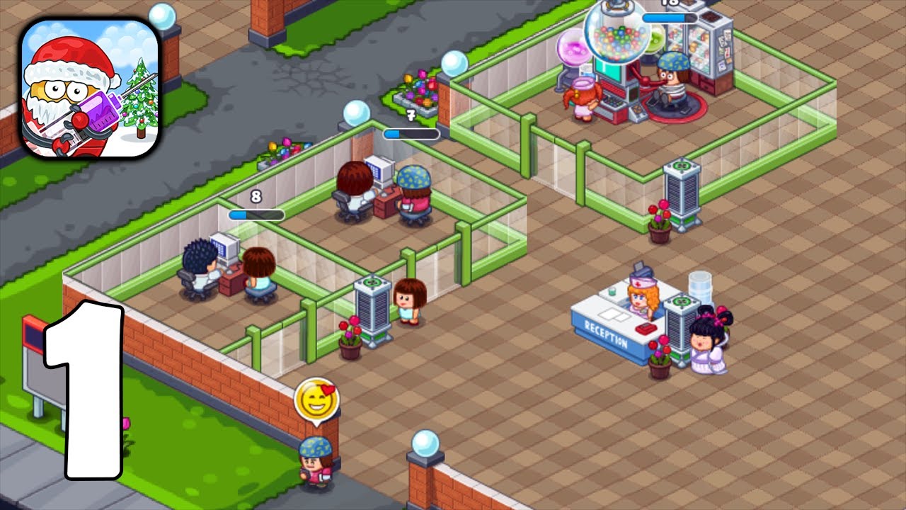 Fun Hospital – Tycoon is Back - Part 1 - Gameplay Walkthrough (iOS, Android Gameplay)