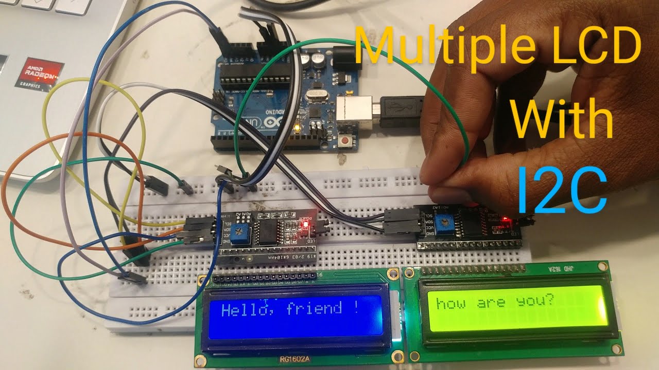 #I2C_LCD  | arduino programming with I2C protocol. simple project explanation in tamil. easy coding