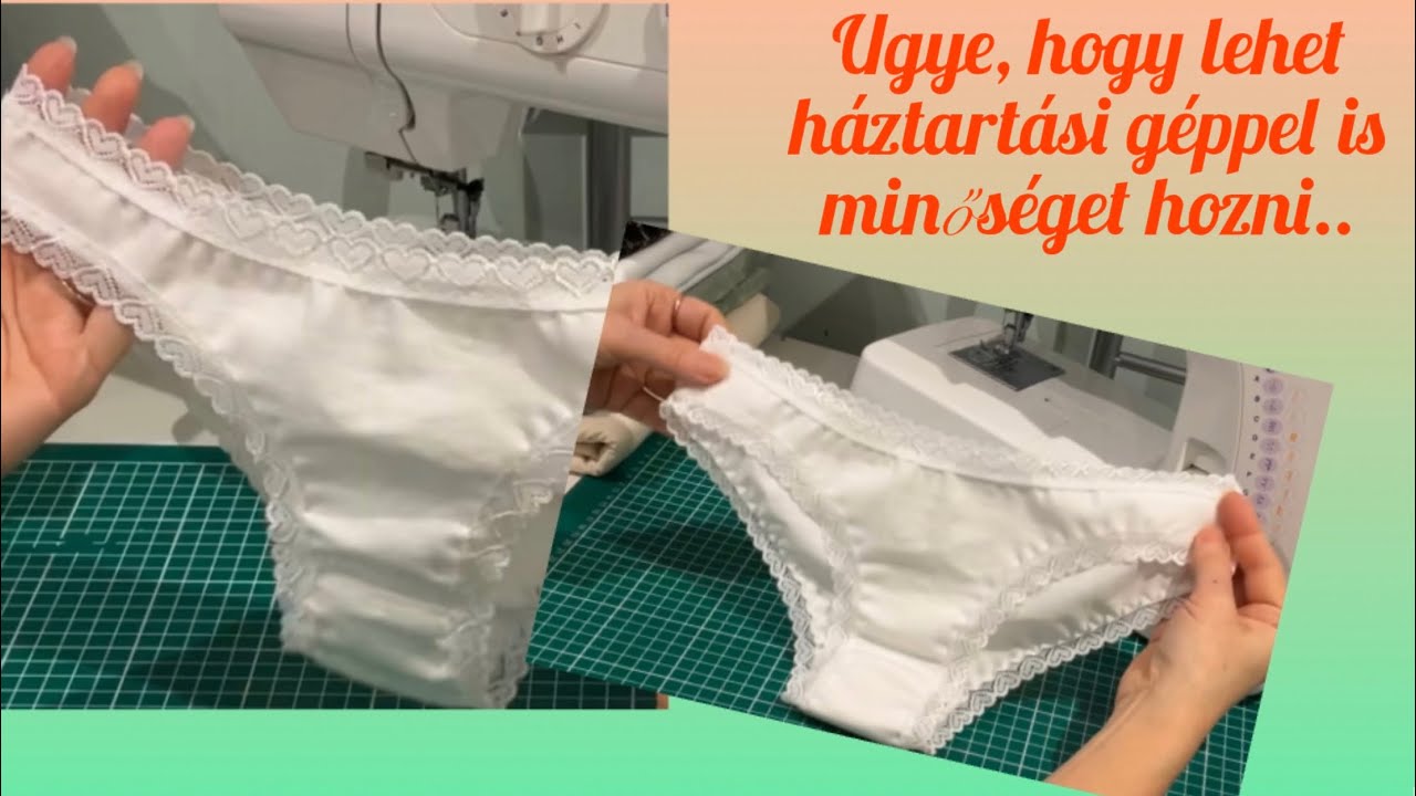 Elk&eacute;sz&uuml;lt az első bugyi..🪡🧵🥰❤️