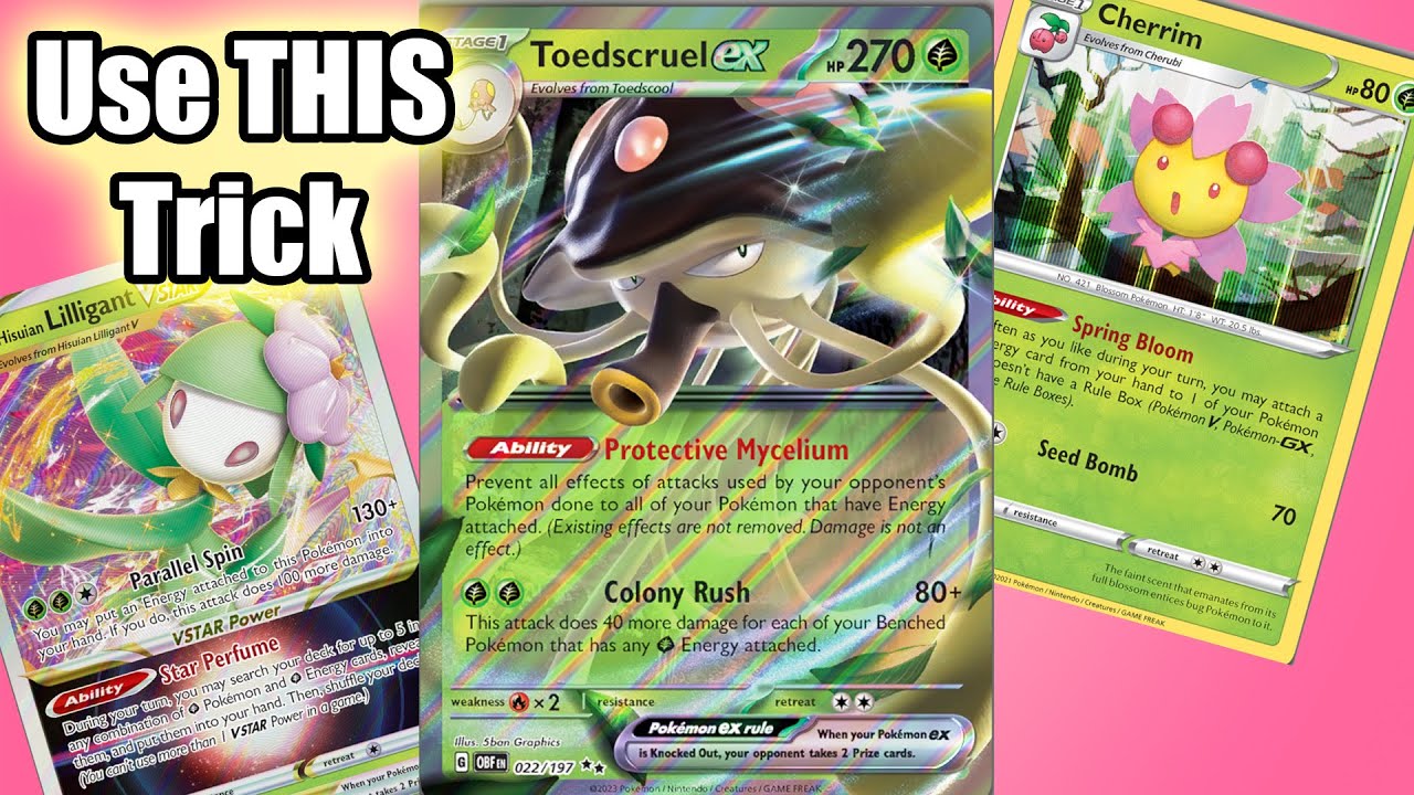 THIS BREAKS Toedscruel Ex Deck! Burst Draws And Energies