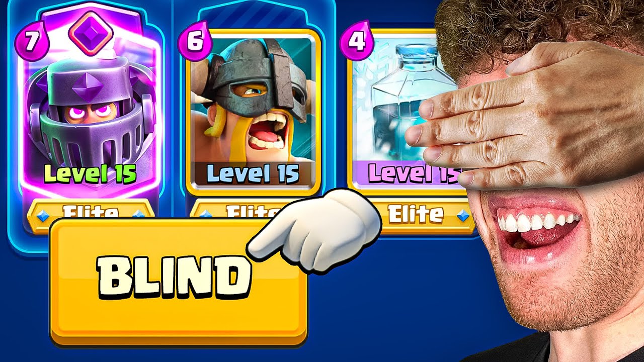 😱🤯BLIND DECKS BAUEN, BIS ICH AUSRASTE... | Clash Royale Deutsch