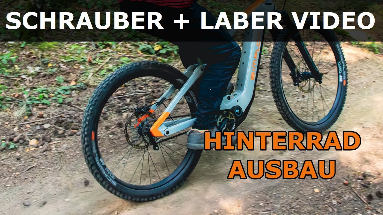 Hinterrad Ausbau bei der Pinion MGU am Simplon Rapcon e:Pinion + Neue Projekte