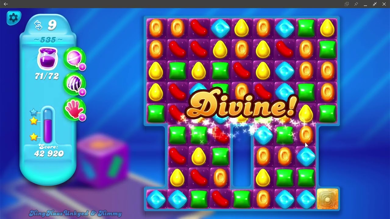 Уровень 535 - Январь 2021 Candy Crush Soda