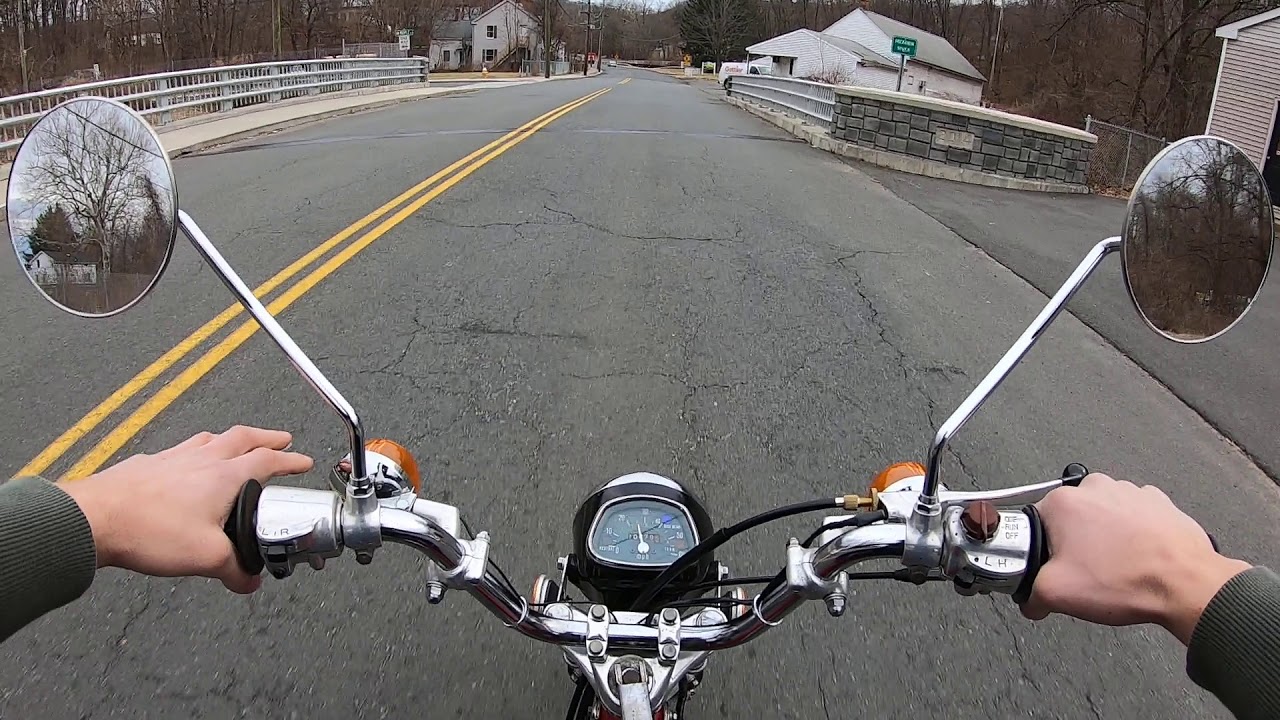 1973 Honda ST90 Trailsport ON-BOARD