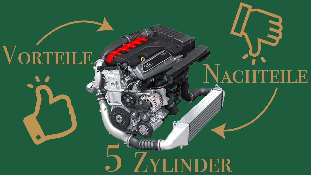 Die Vor- und Nachteile von 5 Zylinder Motoren erkl&auml;rt!
