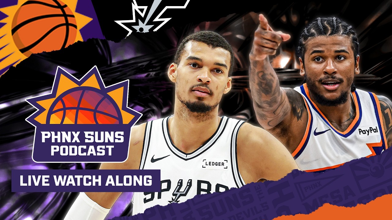 WATCHALONG: Phoenix Suns @ San Antonio Spurs | PHNX Suns Podcast LIVE!