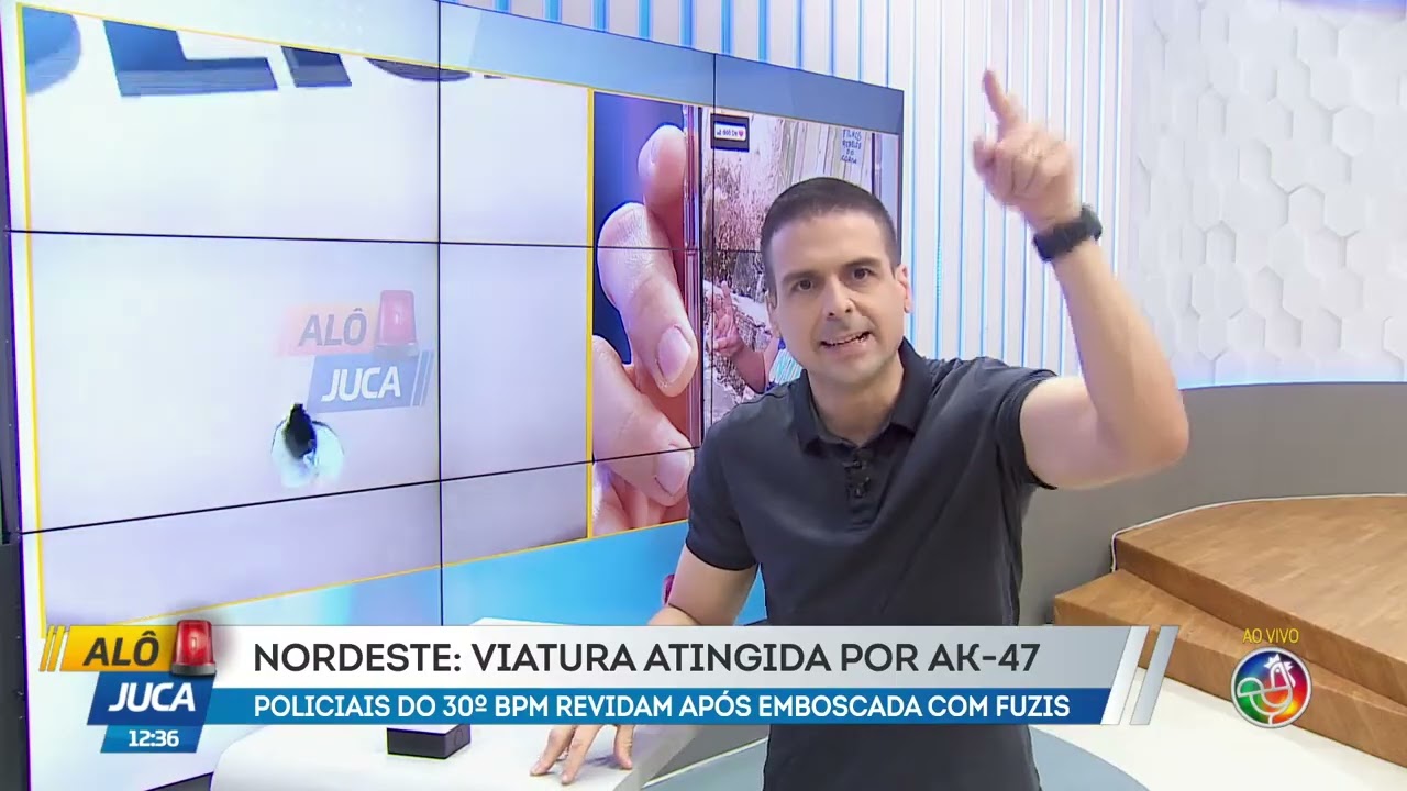 Nordeste: Viatura atingida por AK-47 | ALÔ JUCA | TV ARATU