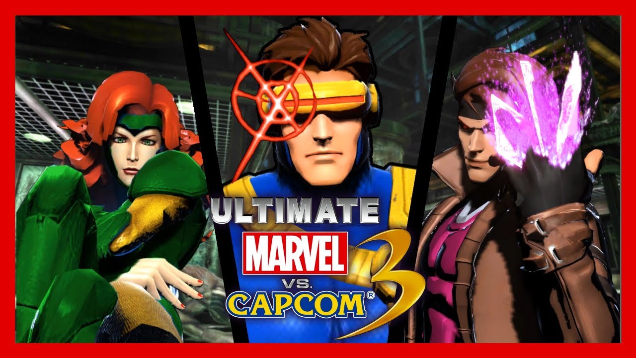 Mod Showcase: Ultimate Marvel vs. Capcom 3 ~ Cyclops, Jean Grey, Gambit (HAVENGERS Tournament Build)