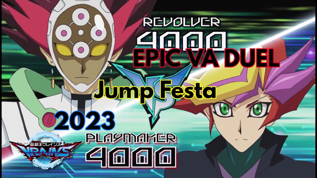 EPIC VA duel Revolver vs Playmaker! Jump Festa 2023, ft. new Playmaker support