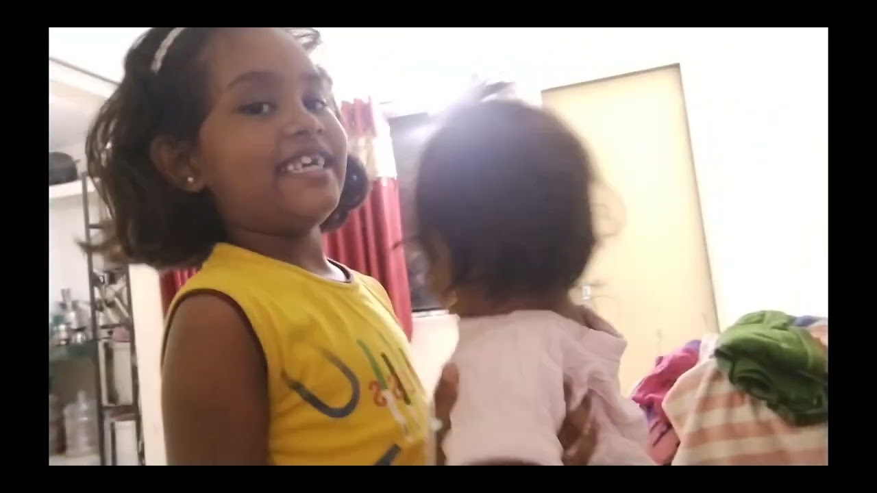 😳😳श्रावनी चे दात पडले आणी चीकु श्रावनी चे नाक दरते😱😱