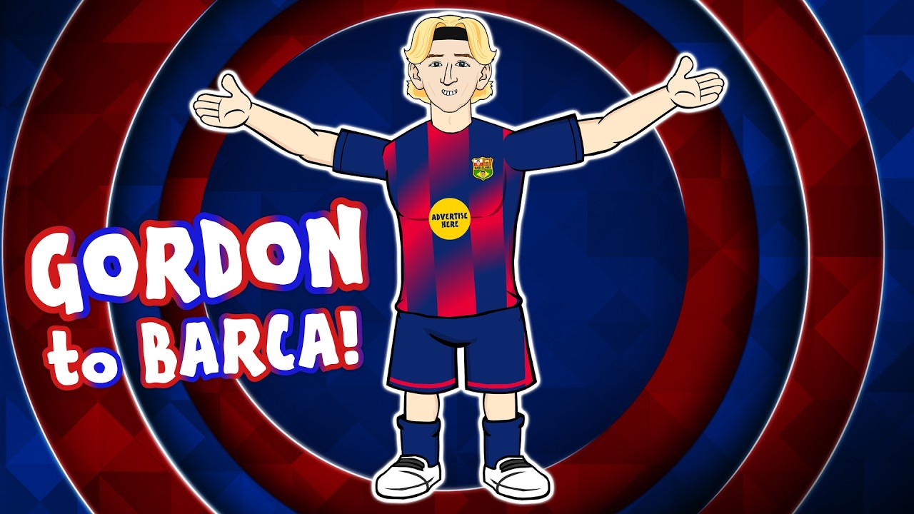 ANTHONY GORDON SIGNS FOR BARCELONA🔴🔵
