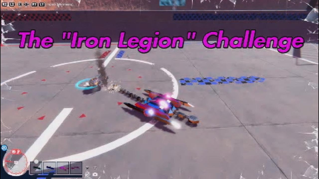 1 vs 4 Autonomous Battle Bot Challenge (Trailmakers)