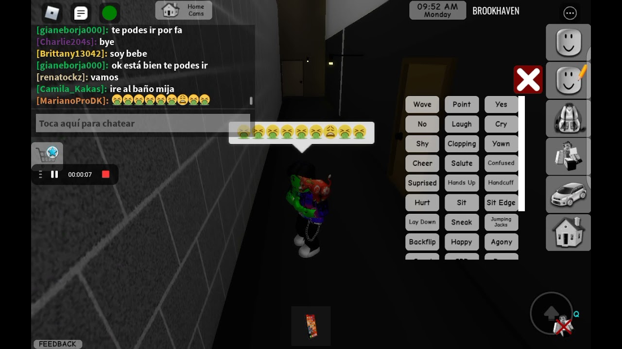 ya vali madres yo vomitando (Roblox)