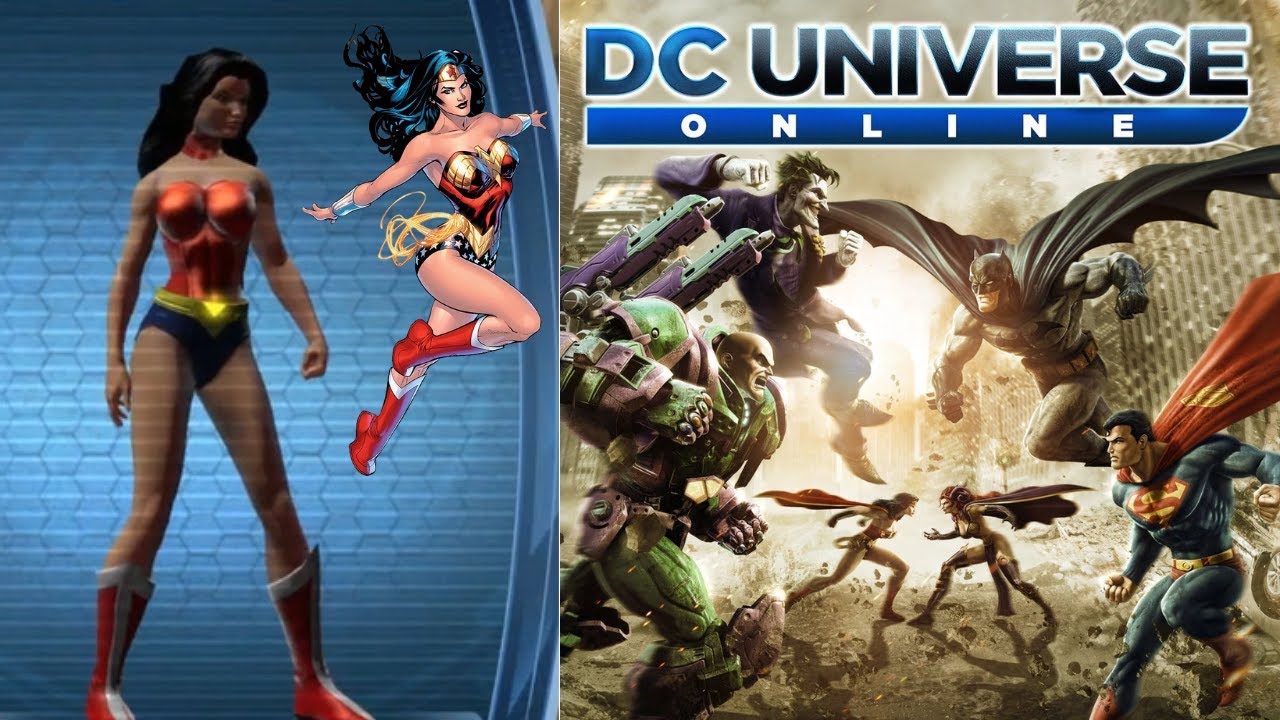 DCUO Character Creation- Wonder Woman