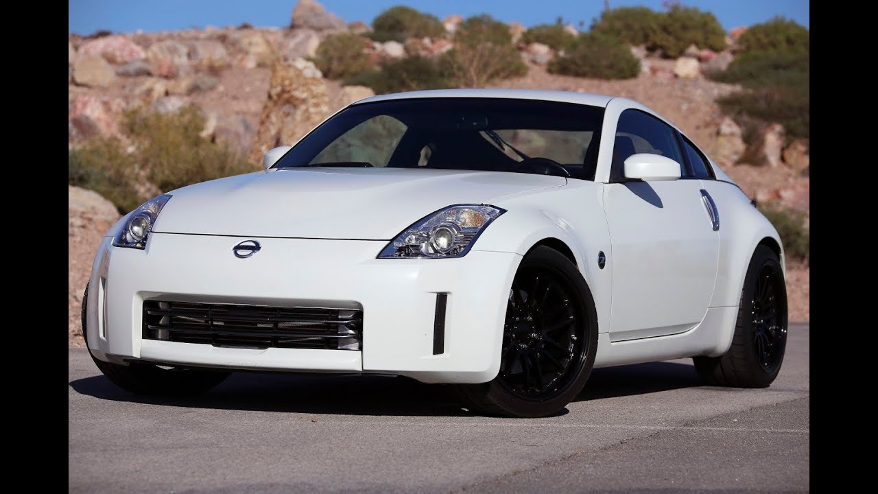 2007 Nissan 350Z 500+HP Greddy Twin Turbo Motordyne TDX Exhaust -Test Drive Drag Burnout