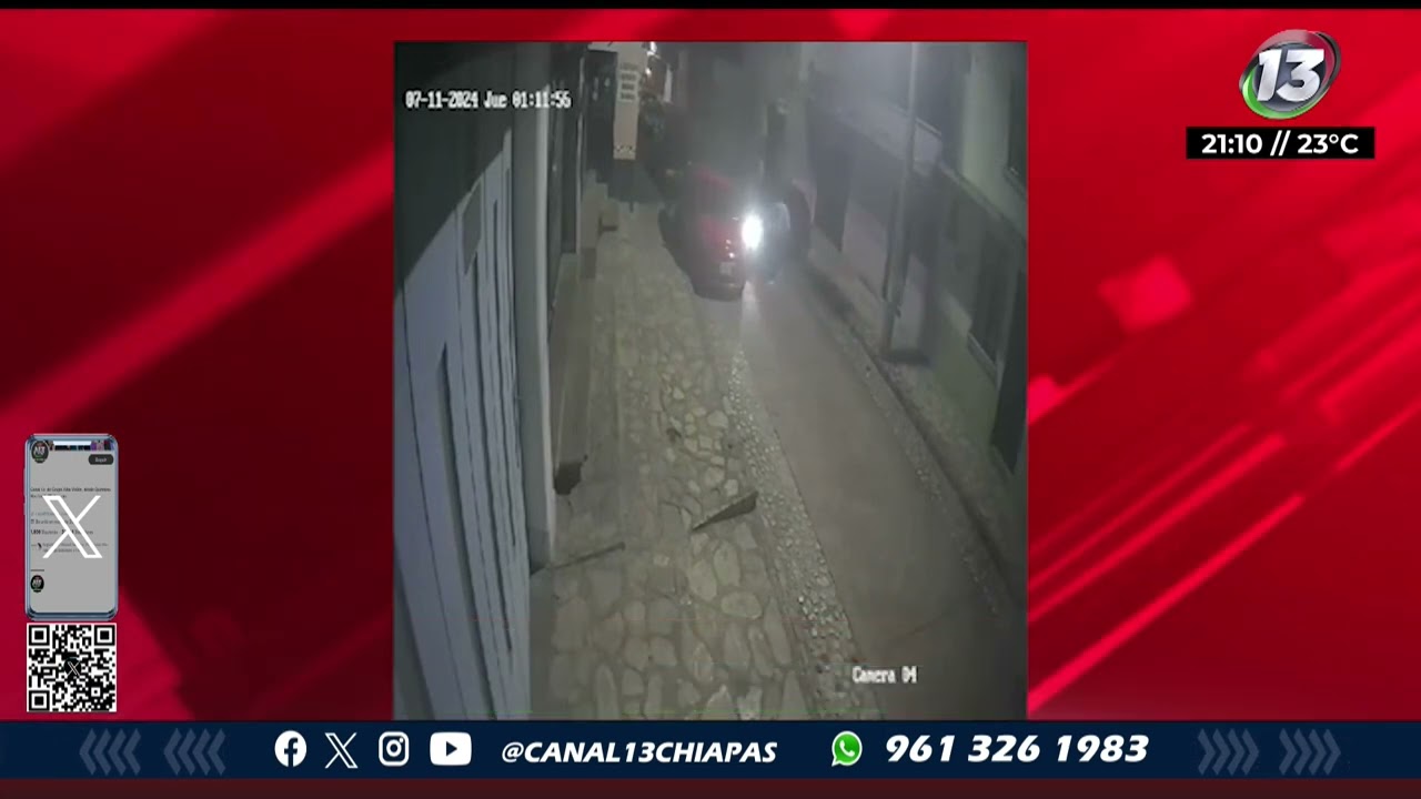 Golpea auto y huye de la zona esto en Comit&aacute;n |  NOTITRECCE