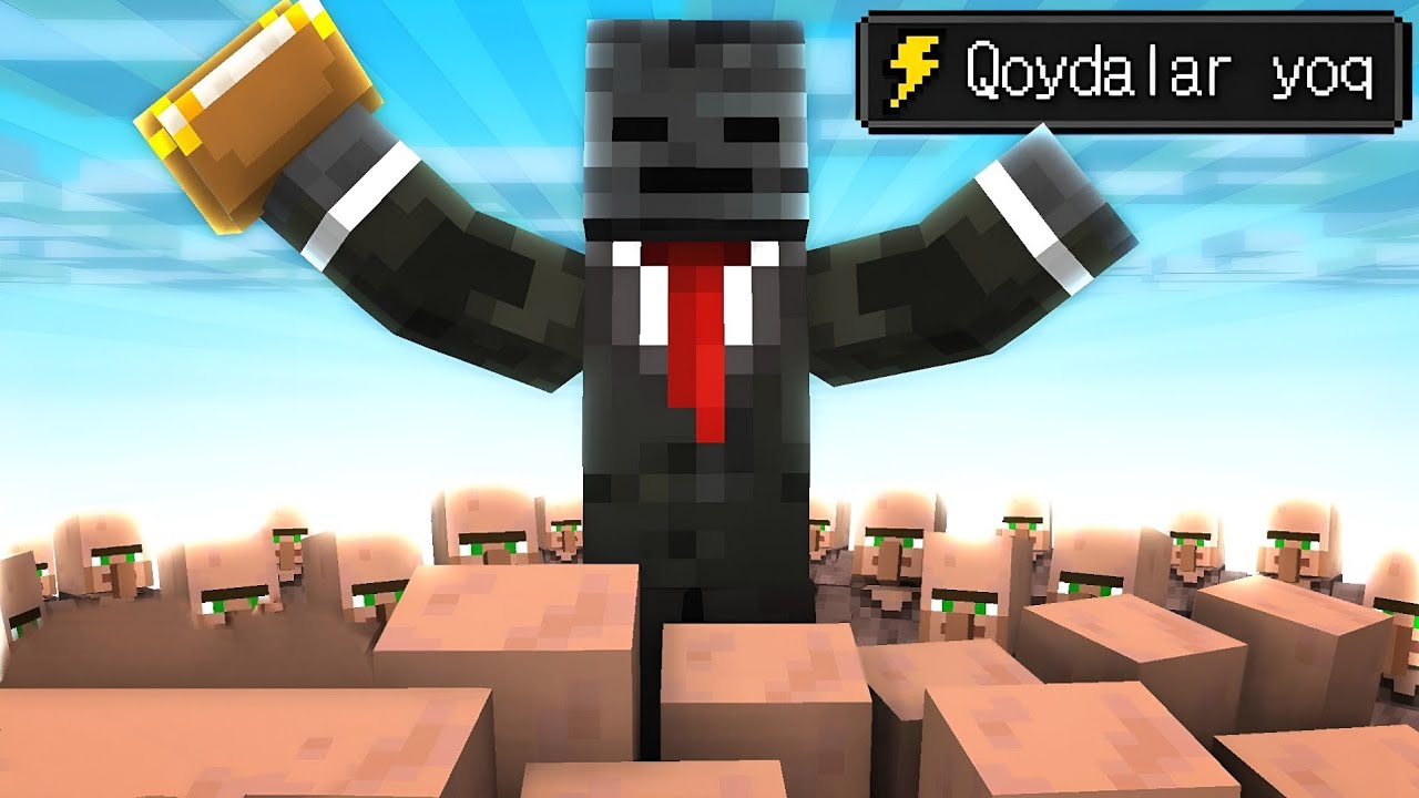 BUTUN MINECRAFT AHOLISINE QULQILIB O'Z QO'LIMGA OLDIM.UZBEKCHA DUBLAJ