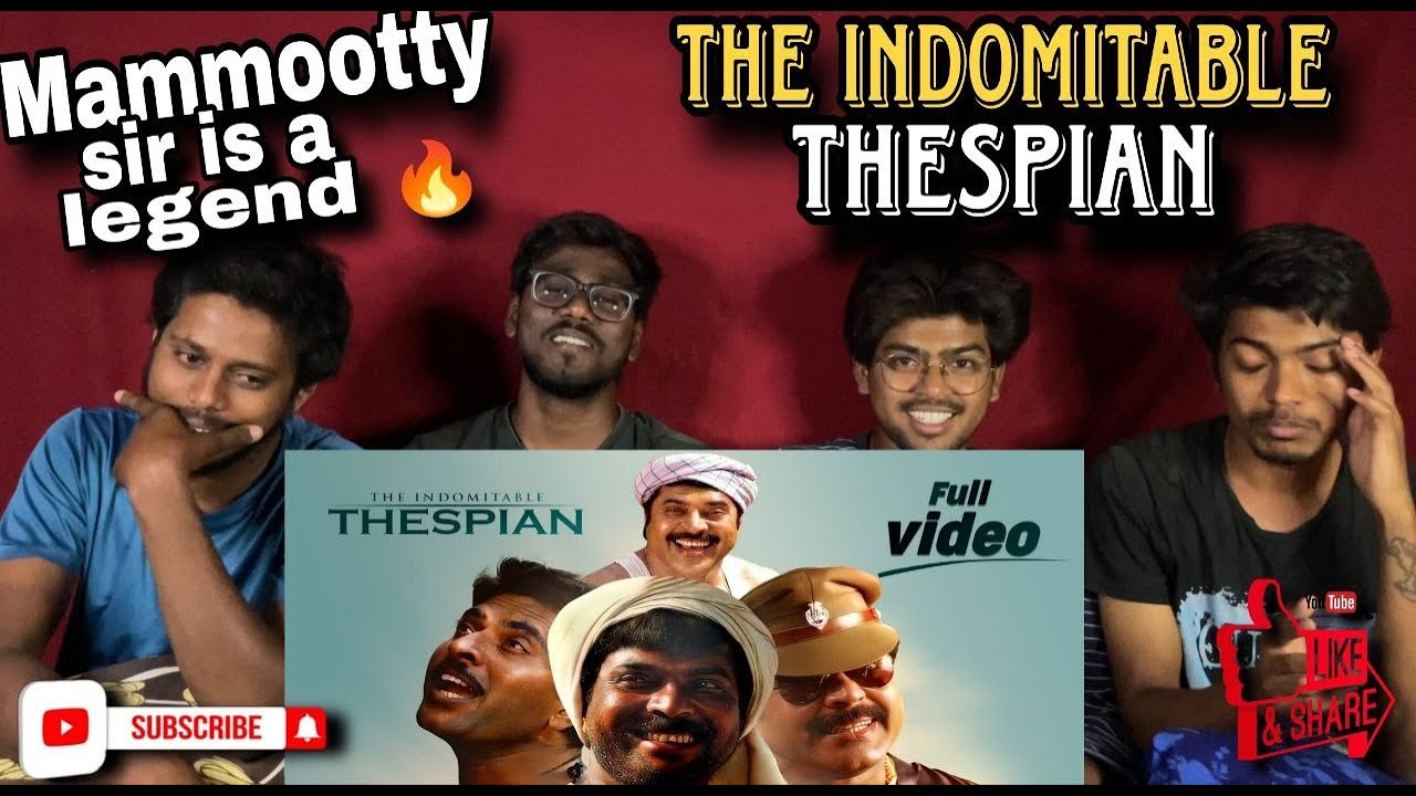 The Indomitable Thespian | Tribute to Mammootty Reaction | A Legend Beyond Cinema🙌🔥#mammootty #star